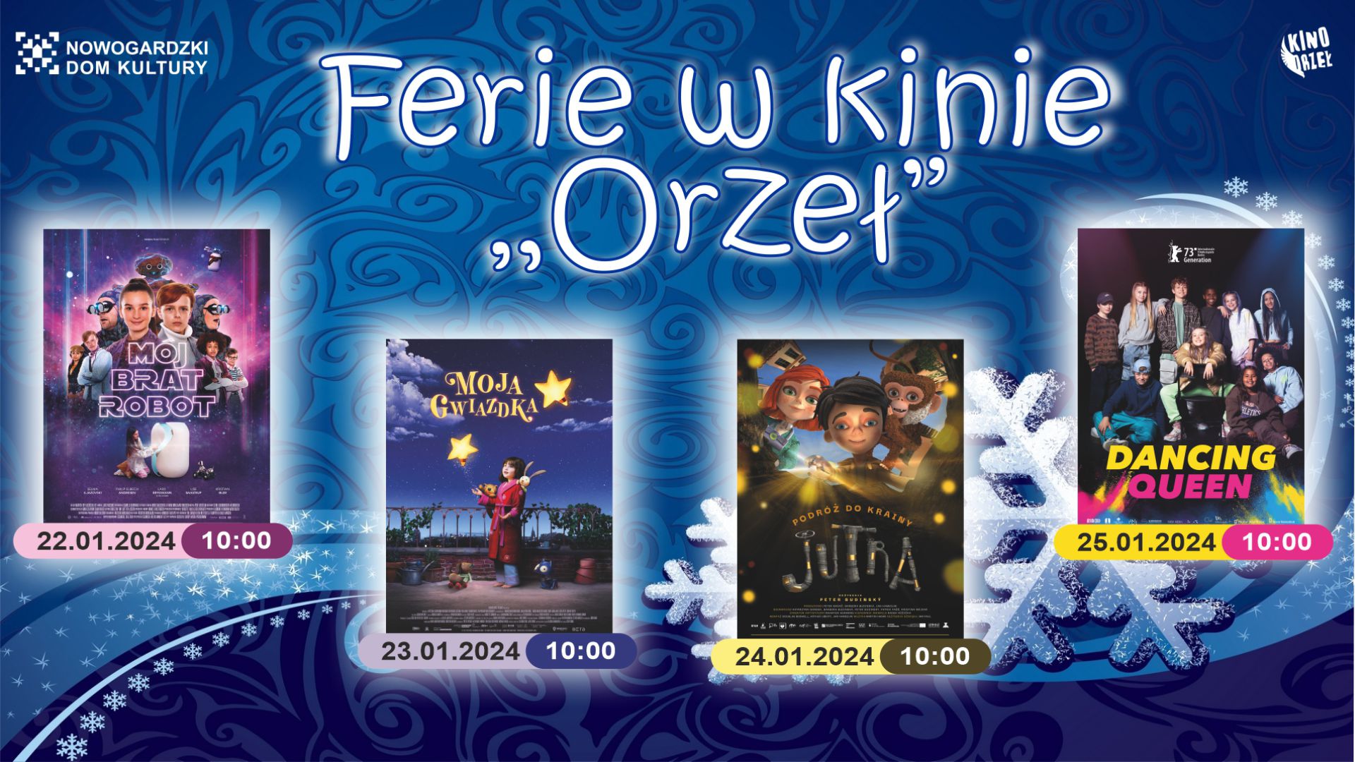 KINO |  FERIE z KINEM "ORZEŁ"